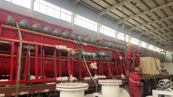 螺旋输送机-泥浆系统-振动筛钻屑输送设备