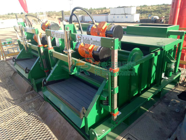 振动筛现场-油田振动筛设备配件