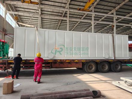 泥浆罐与振动筛协同工作