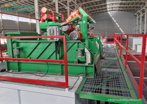 双频振动筛用于地热系统