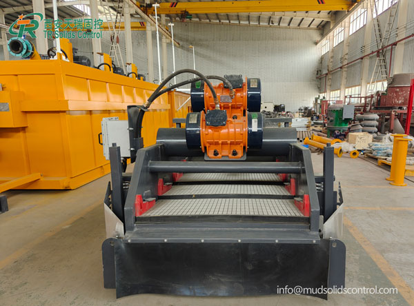 在泥浆系统中，如何选择配套的振动筛型号？