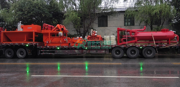 天瑞固控设备发往印度钻机-泥浆清洁器,振动筛,液气分离器 天瑞固控设备发往印度钻机-泥浆清洁器,振动筛,液气分离器