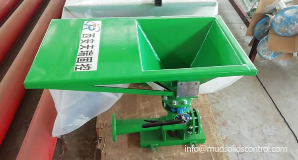 钻井液/泥浆漏斗，射流混浆漏斗