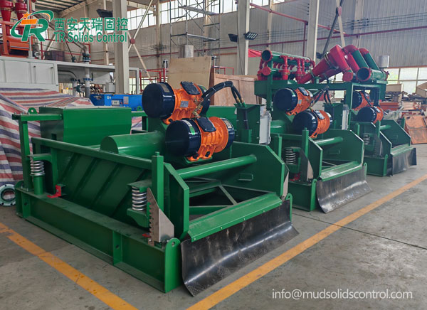 直线振动筛用于泥浆回收系统 | 天瑞固控振动筛厂家