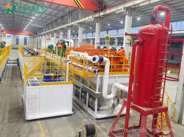 一体化钻井泥浆固控系统：油田高效作业装备
