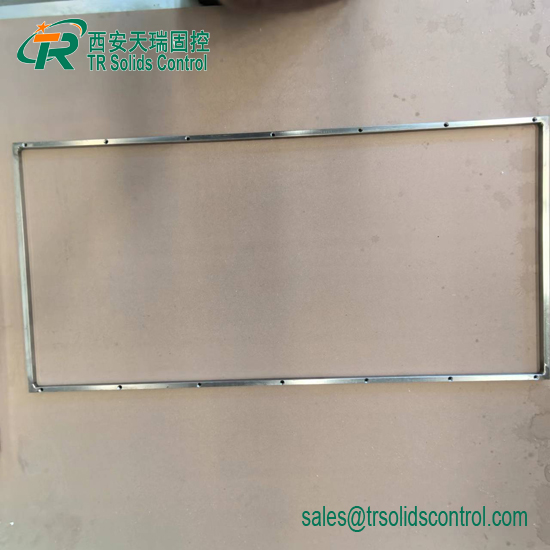 9671640 screen frame weldment for mongoose shaker